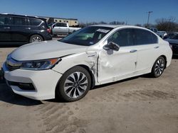 Salvage cars for sale from Copart Wilmer, TX: 2017 Honda Accord Hybrid EXL