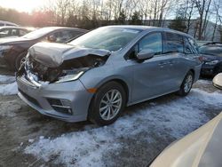 Honda Odyssey salvage cars for sale: 2018 Honda Odyssey Elite