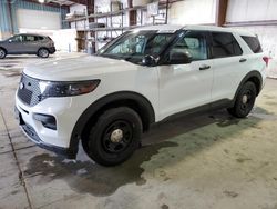 Salvage cars for sale at Eldridge, IA auction: 2020 Ford Explorer Police Interceptor