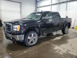 Salvage cars for sale at Ham Lake, MN auction: 2009 GMC Sierra K1500 SLE