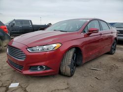 Salvage cars for sale at Woodhaven, MI auction: 2016 Ford Fusion SE