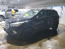 Salvage cars for sale at Candia, NH auction: 2017 Ford Escape SE