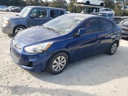 Salvage cars for sale at Ocala, FL auction: 2017 Hyundai Accent SE