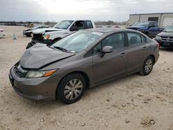 2012 Honda Civic LX en venta en San Antonio, TX