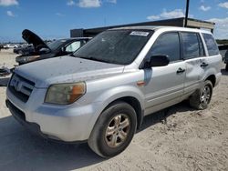 Carros salvage a la venta en subasta: 2006 Honda Pilot LX