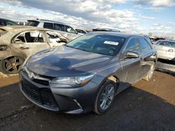 Salvage cars for sale at Elgin, IL auction: 2016 Toyota Camry LE