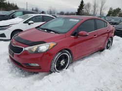 Salvage cars for sale at Bowmanville, ON auction: 2016 KIA Forte EX