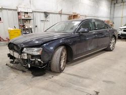 Audi a8 salvage cars for sale: 2015 Audi A8 L Quattro