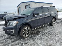 Salvage cars for sale at Airway Heights, WA auction: 2021 Ford Expedition Max Limited