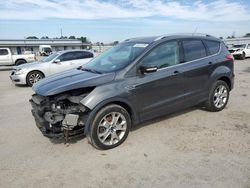 Salvage cars for sale at Harleyville, SC auction: 2015 Ford Escape Titanium