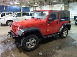 Salvage cars for sale at Woodhaven, MI auction: 2007 Jeep Wrangler X