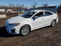 Salvage cars for sale at Chicago Heights, IL auction: 2019 Ford Fusion SE