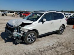 Salvage cars for sale at Houston, TX auction: 2018 Subaru Forester 2.5I Premium