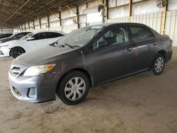 Toyota salvage cars for sale: 2011 Toyota Corolla Base