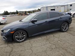 Salvage cars for sale at Vallejo, CA auction: 2019 Honda Civic EX