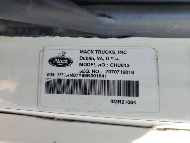 2008 Mack 600 CHU600