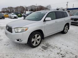 Salvage cars for sale at Ham Lake, MN auction: 2008 Toyota Highlander Sport