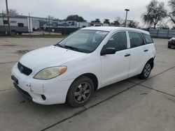 Salvage cars for sale from Copart Sacramento, CA: 2005 Toyota Corolla Matrix XR