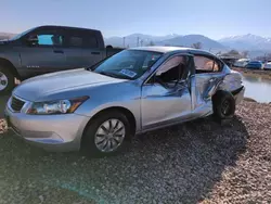 Salvage cars for sale at Magna, UT auction: 2009 Honda Accord LX