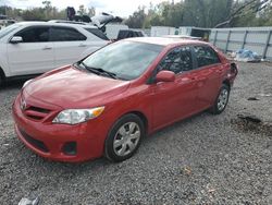 2012 Toyota Corolla Base en venta en Riverview, FL