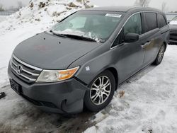 Salvage cars for sale from Copart London, ON: 2012 Honda Odyssey EX