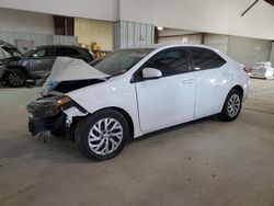 Toyota salvage cars for sale: 2018 Toyota Corolla L