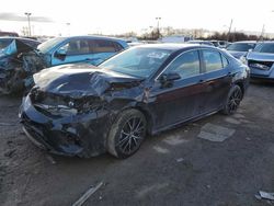 Salvage cars for sale at Indianapolis, IN auction: 2022 Toyota Camry SE