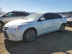 Salvage cars for sale at San Martin, CA auction: 2017 Toyota Camry LE