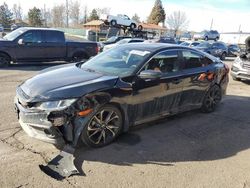 Honda salvage cars for sale: 2019 Honda Civic Sport