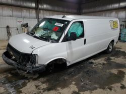 Salvage trucks for sale at Des Moines, IA auction: 2017 Chevrolet Express G3500