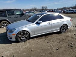 Mercedes-Benz salvage cars for sale: 2014 Mercedes-Benz C 300 4matic