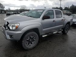 Toyota Tacoma salvage cars for sale: 2015 Toyota Tacoma Double Cab Prerunner