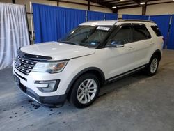 Salvage cars for sale at Harleyville, SC auction: 2016 Ford Explorer XLT