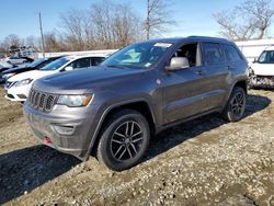 Jeep salvage cars for sale: 2017 Jeep Grand Cherokee Trailhawk