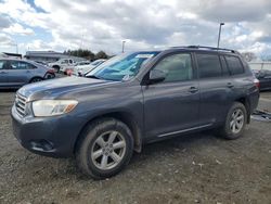 Vehiculos salvage en venta de Copart Sacramento, CA: 2010 Toyota Highlander