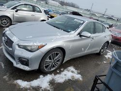 Salvage cars for sale at Pennsburg, PA auction: 2014 Infiniti Q50 Base