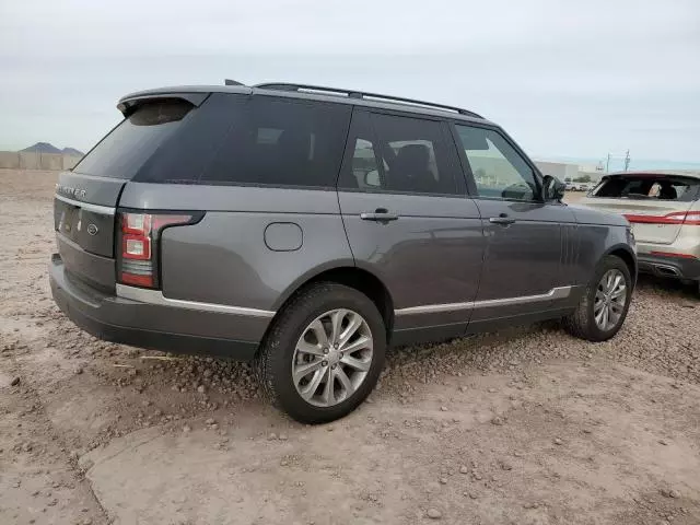 2017 Land Rover Range Rover HSE