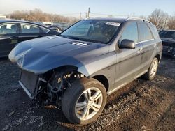 Salvage cars for sale at Hillsborough, NJ auction: 2015 Mercedes-Benz ML 350 4matic