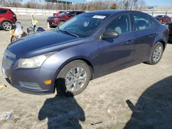 Chevrolet salvage cars for sale: 2013 Chevrolet Cruze LS