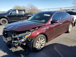 Salvage cars for sale at North Las Vegas, NV auction: 2017 KIA Optima EX