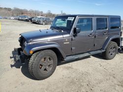 Jeep Wrangler Unlimited Sport salvage cars for sale: 2016 Jeep Wrangler Unlimited Sport