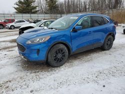 Salvage cars for sale at Davison, MI auction: 2021 Ford Escape SE