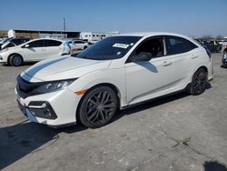 Salvage cars for sale at Grand Prairie, TX auction: 2021 Honda Civic Sport