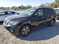 Nissan salvage cars for sale: 2018 Nissan Pathfinder S