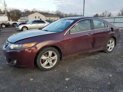 Salvage cars for sale at York Haven, PA auction: 2009 Acura TSX