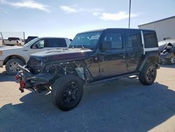 Salvage cars for sale at Grand Prairie, TX auction: 2021 Jeep Wrangler Unlimited Rubicon