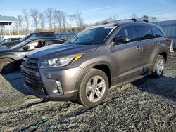 Vehiculos salvage en venta de Copart Spartanburg, SC: 2019 Toyota Highlander Limited