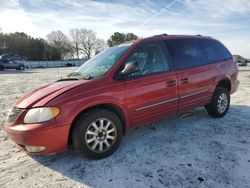 Salvage cars for sale at Loganville, GA auction: 2002 Chrysler Town & Country LXI