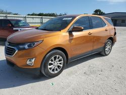 Salvage cars for sale at Fort Pierce, FL auction: 2018 Chevrolet Equinox LT