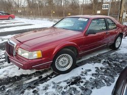 Salvage cars for sale at Marlboro, NY auction: 1990 Lincoln Mark VII LSC